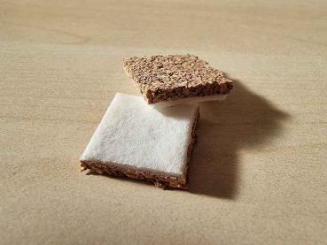 Preview: Presskorkplättchen mit Haftschaum