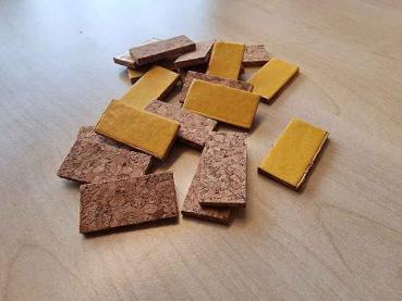 15x30x3 mm lose geschüttet