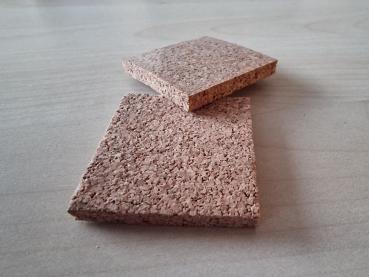 Preview: Presskorkplättchen einseitig selbstklebend (schwach haften)